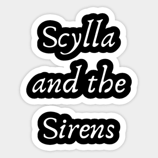 Scylla and the Sirens Sticker